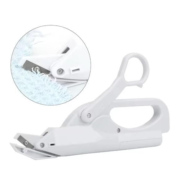 Electric Scissors Shears Safe Handheld Fabric Sewing Cutting Machine mk2x6i-rd