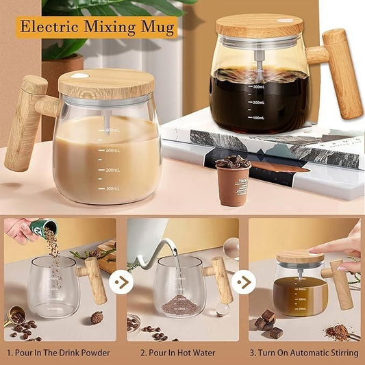 Smart Electric Mixing Mug – Ideal for Coffee, Drinks & More 400ml